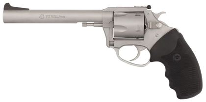 Charter Arms Pitbull 9mm Gen 1 Revolver, 6" Stainless Precision Shooter