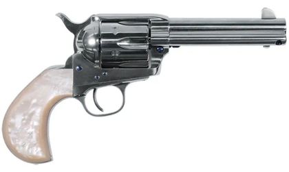 1873 Cattleman Doc Revolver .357 Mag 4.75" Nickel Pearl Edition