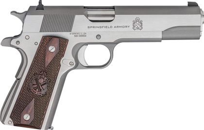 Springfield 1911 Mil-Spec Gen 1 .45 ACP Stainless Pistol