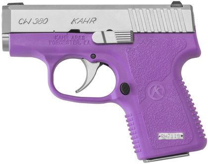 Kahr CW380 Raspberry .380 ACP Compact Pistol - 6-Round, Sleek & Stylish
