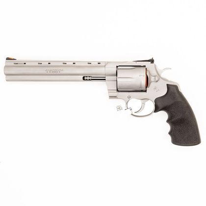 Colt Anaconda 8" .44 Magnum Stainless Revolver with Hogue Grips