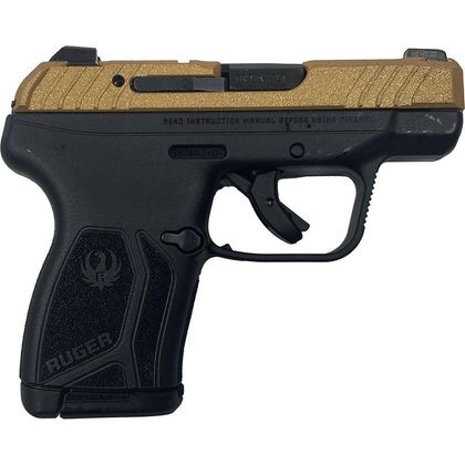 Ruger LCP Max Gold .380 ACP 10+1 Compact Tritium Slide Pistol