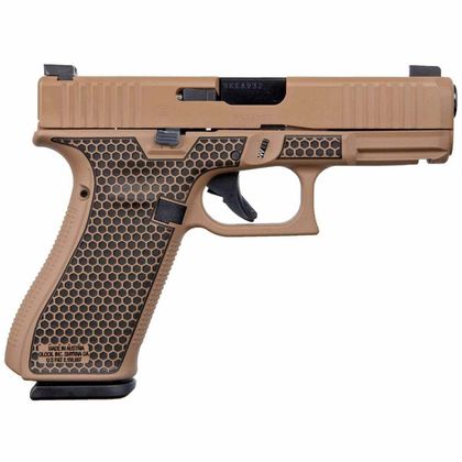 Glock 45 Gen 1 "Honeycomb" Patriot Brown 9mm Semi-Auto Pistol