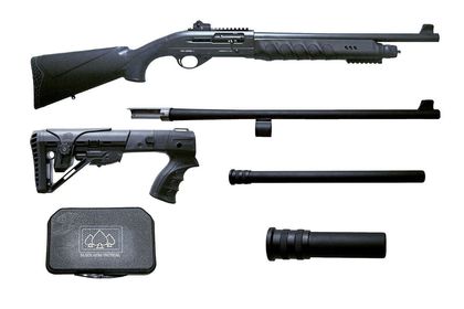 Black Aces Tactical Pro-X Gen 1 Semi-Auto Shotgun, 12 Gauge Versatile