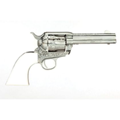 Taylors & Co Outlaw Legacy .357 Mag Revolver Gen 1 - Nickel Engraved