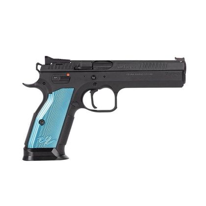 CZ-USA 75 TS2 Gen 1: Precision 9mm Semi-Auto Pistol - Black Steel Finish