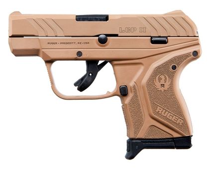 Ruger LCP II Gen 2 FDE .380 ACP Subcompact Pistol - Lightweight Defender
