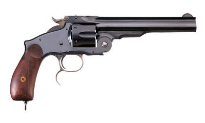 Uberti Russian Top Break .45 Colt 6.5" Revolver - Classic Blue Walnut