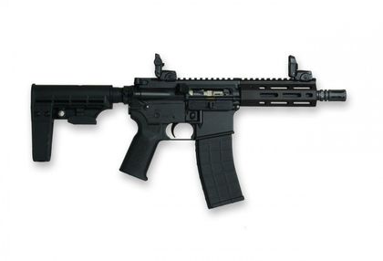 Tippmann M4-22 Gen 1 Tactical .22 LR Semi-Auto Rifle, 7" Barrel, Black