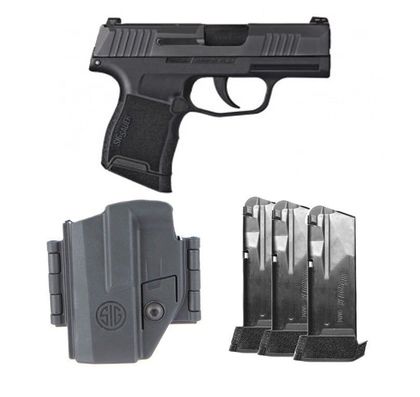 Sig Sauer P365 Gen 1 9mm Optic Ready Compact TACPAC - Black