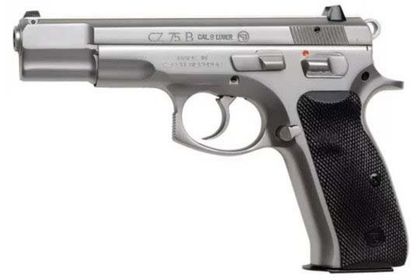 CZ-USA 75 B Gen 1 Stainless 9mm Pistol - Precision & Durability