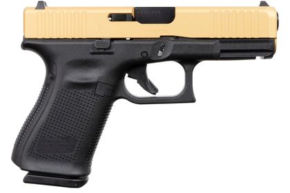 Glock 19 Gen5 GoldShield 9mm Compact Pistol - Cerakote Finish