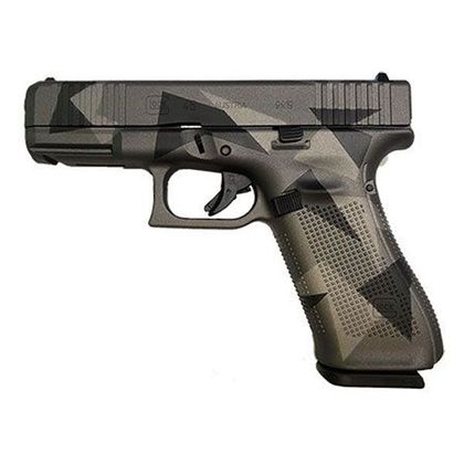 Glock 45 Gen1 9mm Gray Splinter - 17+1 Capacity, Precision & Style