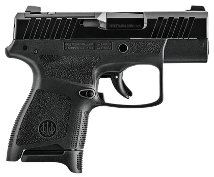 Beretta APX A1 Carry 9mm Compact Pistol, Matte Black, 8-Rd Striker-Fire
