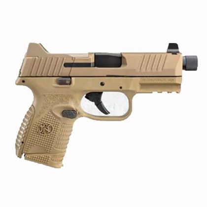 FN 509C Tactical Gen 1 - FDE, 9mm, Threaded Barrel, Optics Ready Compact