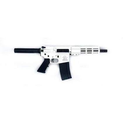 Great Lakes AR-15 Pistol Gen 1 .223 Wylde 7.5" 30rd - White Blaze