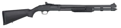 Mossberg 590 Tactical Gen 1: 9-Shot Tri-Rail Pump Shotgun, 12 GA, Black
