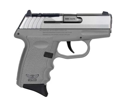SCCY CPX-3 Gen 3 .380 ACP Compact Pistol, Sniper Gray - RDR Optic Ready