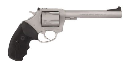 Charter Arms Mag Pug .357 Magnum 6" Revolver - Polished Stainless Steel