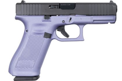 Glock 45 Orchid 9mm Pistol - Striking Cerakote, 17-Rd Precision Firearm