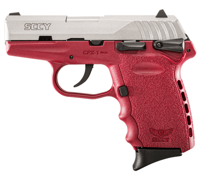 SCCY CPX-1 9mm Two-Tone Crimson Compact Pistol - Personal Defense Edition