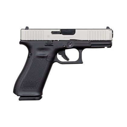 Glock 45 Gen 1 Tactical 9mm, 17+1 Capacity, Satin Aluminum Finish