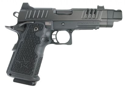 Staccato C2 Gen 1 9mm Black DLC Compact Pistol, Optic-Ready, 4.5" Barrel