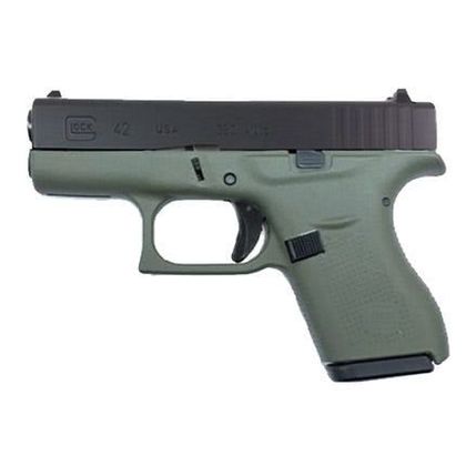 Glock 42 Gen 1 Battlefield Green Compact .380 ACP Pistol