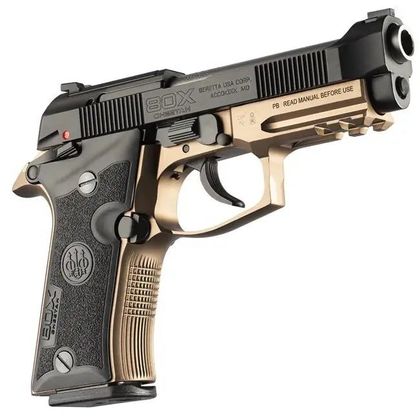 Beretta 80X Cheetah Bronze Gen1 .380 ACP - Ergonomic, Optics-Ready Pistol