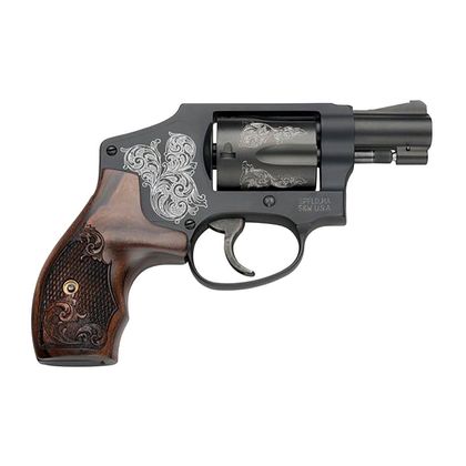 S&W Model 442 Engraved Compact .38 DAO Revolver - Elite Conceal Carry