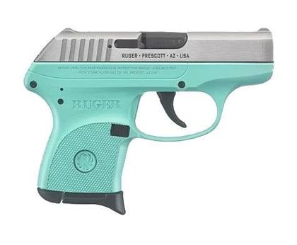 Ruger LCP Gen 1 Turquoise .380 ACP Compact Semi-Auto Handgun