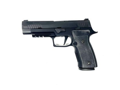 SIG P320 AXG Gen 1: Compact 9MM Luger Striker-Fired, 4.7" Barrel, Black Finish