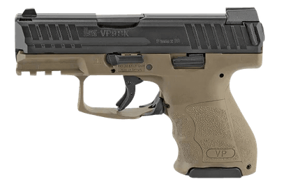HK VP9SK Gen 1 Compact 9mm Night Sight Pistol - Flat Dark Earth