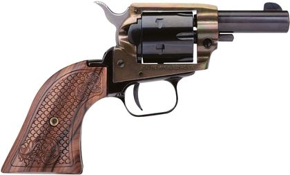 Heritage Barkeep Classic SAO Revolver .22 LR - 3" Scroll Wood Edition