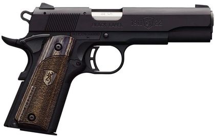 Browning 1911-22 Gen 1 Matte Black .22 LR Pistol - Lightweight Precision
