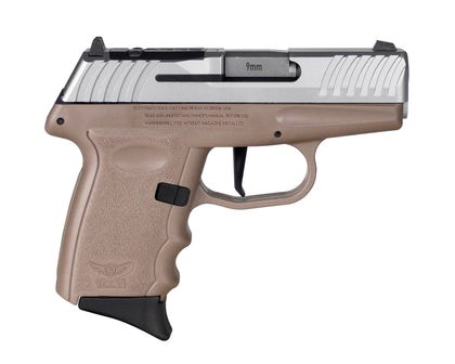 SCCY DVG-1 RDR 9mm Compact Carry Pistol - FDE/Stainless Finish