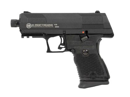 Hi-Point Yeet Cannon Gen1 9mm Semi-Auto Pistol, Black Threaded Barrel
