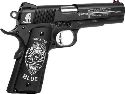 Fusion Firearms Reaction Police 1911 Gen 1 - 9mm Semi-Auto, Black Oxide