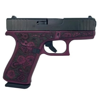 Glock 43X Gen 1 Black Cherry 9mm Compact Pistol, 10-Round Conceal Carry
