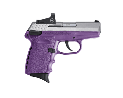 SCCY CPX-1RD Gen 1: 9mm Purple Striker Pistol, Compact & Reliable