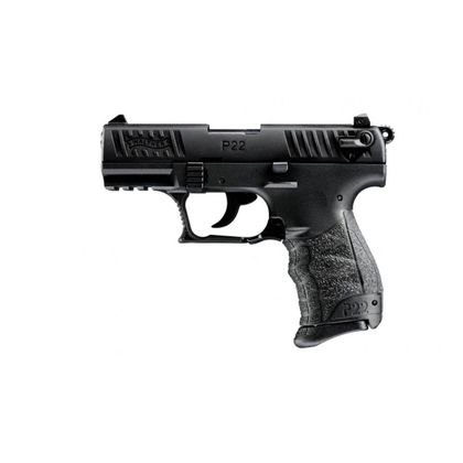 Walther P22Q Gen 1 .22 LR Compact Pistol, Black - Lightweight & Reliable