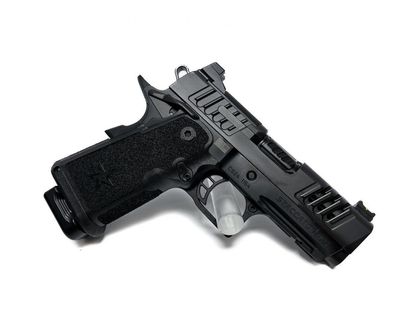 Staccato CS Gen 2: Compact 9mm Pistol, Black DLC, Optics-Ready, 16rd