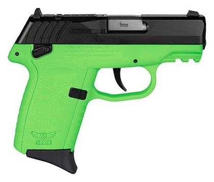 SCCY CPX-1 Gen3 Lime 9mm Compact Pistol - Reliable EDC Companion