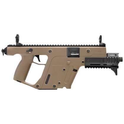 KRISS Vector SDP-E Gen 1 FDE 9mm Tactical Pistol, 6.5" Threaded Barrel