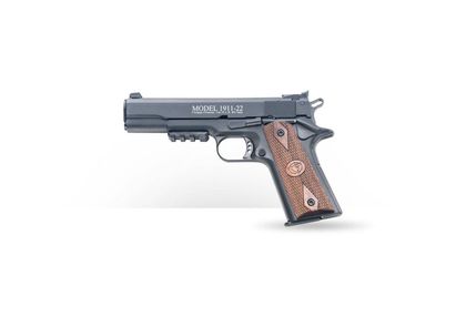 Chiappa 1911-22 Target Gen 1 - .22 LR, Blued Finish, Walnut Grips