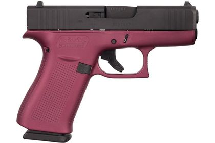 GLOCK G43X Black Cherry 9MM Gen 1 - Sleek Semi-Auto Defense Pistol