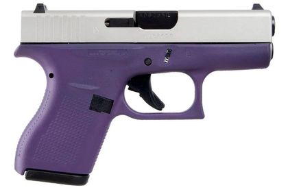Glock 42 Gen 1 Purple Cerakote .380 ACP Subcompact Pistol