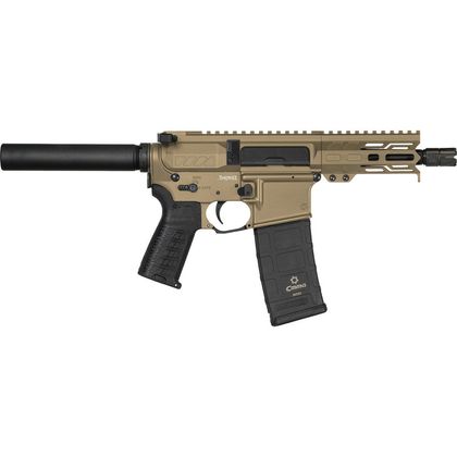 CMMG Banshee 9MM Gen1 - Coyote Tan, 21-Rd, 5" Barrel, Blowback Action