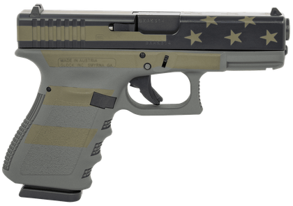 Glock G23 Gen 3 Compact .40 S&W - Operator Flag Cerakote, 13+1 Capacity