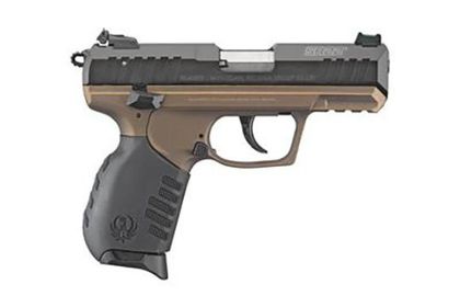 Ruger SR22 Gen 1 Burnt Bronze .22 LR Pistol, 3.5" Barrel, 10-Rd Capacity